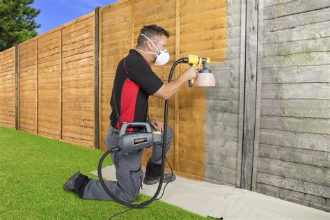 paint sprayer for fences and sheds.